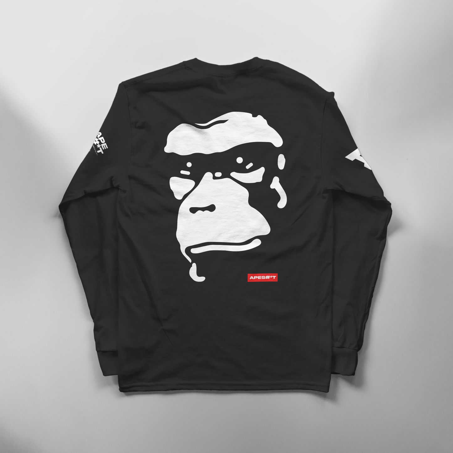 Playera Apes#it Manga Larga Black